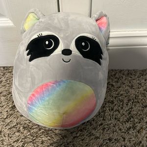 Squishmallows 8" Max the Raccoon (tag detached but included)